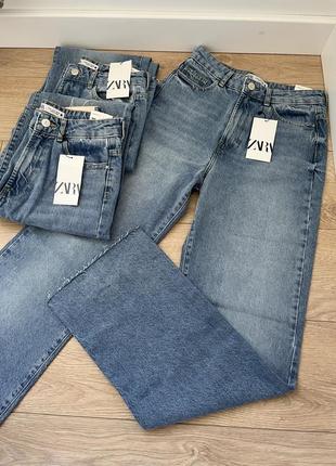 Джинси zara straight2 фото