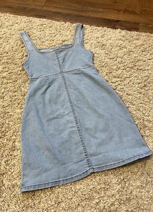 Джинсовый сарафан платье платья