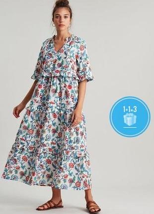 Хлопковое платье миди joules 18