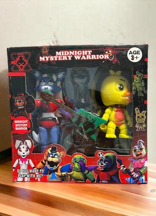 Фігурки аніматронік "5 ночей з фредді" (фнаф)/five nights at freddy's (fnaf) 2