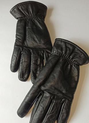 Мужские кожаные перчатки makhai1 фото