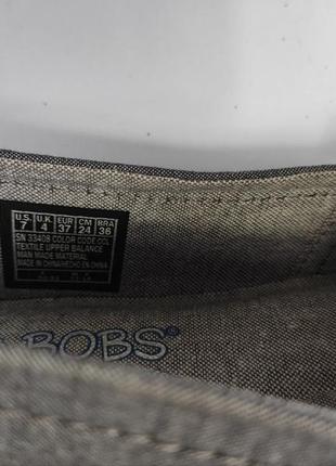 Распаровка синие джинсовые слипоны балетки кеды белой подошвой бантом тканевые skechers bobs