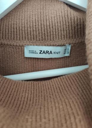 Укорочений светр кофта zara 48-50-52 розм4 фото