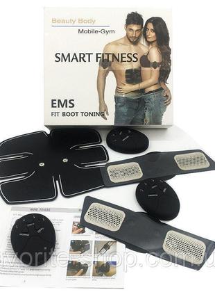 3в1 миостимулятор ems trainer-пояс ems-trainer,тренажер для пресса и бицепса емс4 фото