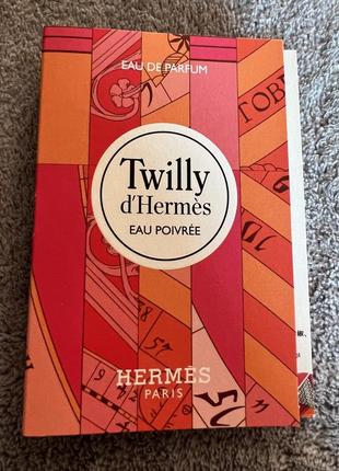 Hermes twilly d'hermes eau poivree парфумована вода пробник