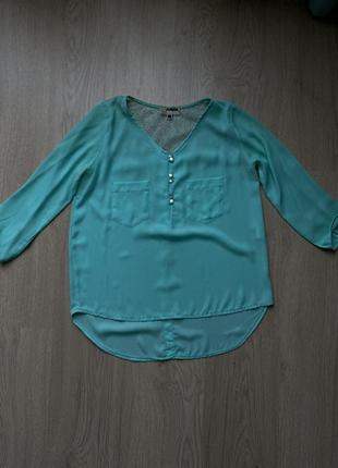 Блуза з четвертним рукавом