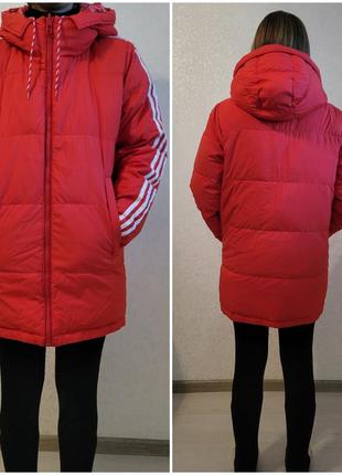 Пуховик adidas reversible monogram