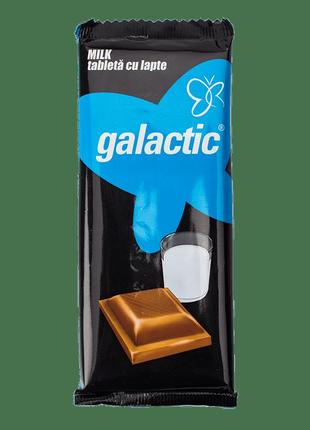 Шоколад молочный galactic milk без добавок, 90 г