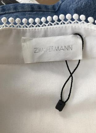 Дизайнерская рубашка австралийского бренда «zimmermann» оригинал8 фото
