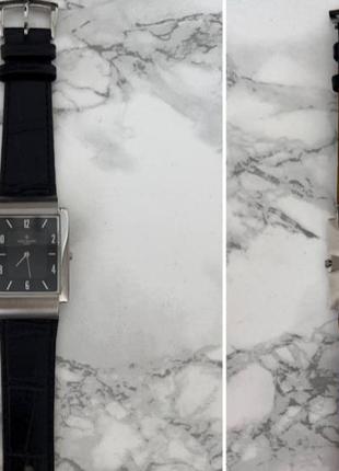 Часы наручные в стиле patek philippe silver-black1 фото