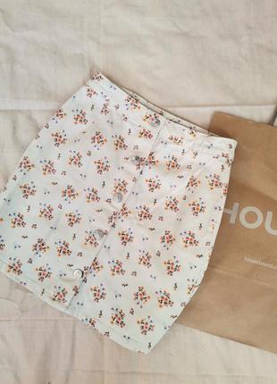 Ликвидация 🔥❗трендовая джинсовая юбка на пуговицах