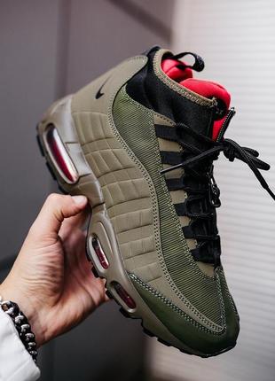 Мужские зимние кроссовки nike original khaki