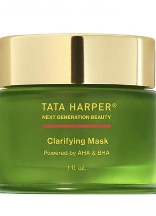 Маска для обличчя tata harper clarifying mask aha&bha 30 ml