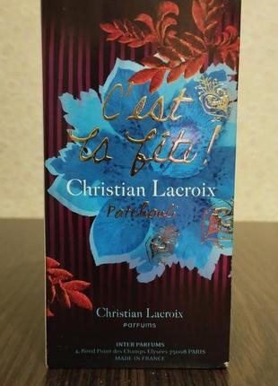 C'est la fete patchouli christian lacroix