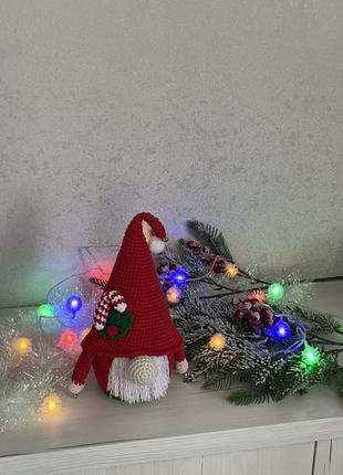 Новогодний гном ручная работа