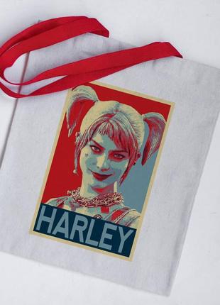 Эко сумка шоппер harley