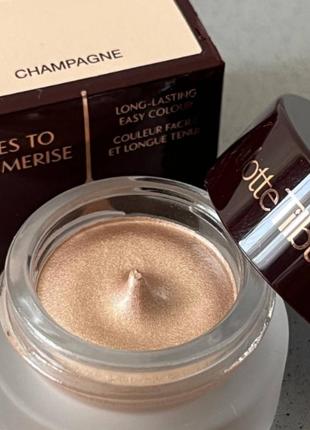 Кремовые тени charlotte tilbury cream eyeshadow - champagne, 7 мл