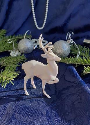 Олень🦌☃️ новогодняя елочная фигурка декоративная рождественская игрушка