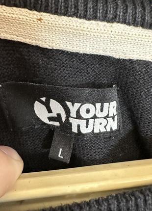 Мужской свитшот your turn оригинал худи кофта мужской размер l xl6 фото