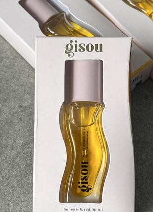 Масло для губ gisou honey infused lip oil, 8 мл
