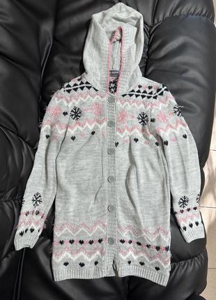Теплий кардиган