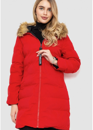 Куртка жіноча двостороння, колір червоно-чорний, 129r818-5555 фото