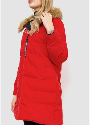 Куртка жіноча двостороння, колір червоно-чорний, 129r818-5556 фото