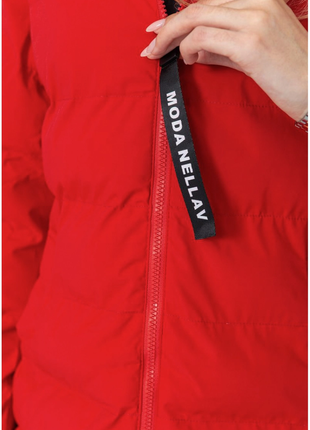 Куртка жіноча двостороння, колір червоно-чорний, 129r818-5558 фото