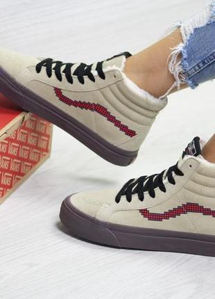 Женские кеды vans ( зима)