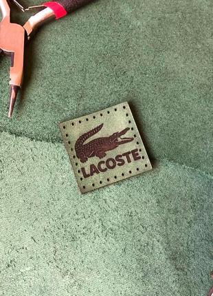 Патч lacoste лакост