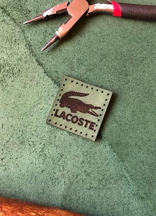 Патч lacoste лакост3 фото