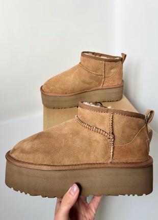 Угги ugg w classic ultra mini platform4 фото