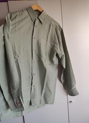 Шелковая рубашка, натуральный шелк