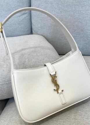 Кожаная сумка в стиле ysl hobo