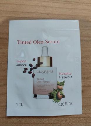 Clarins tinted oleo-serum тональна основа для обличчя 03