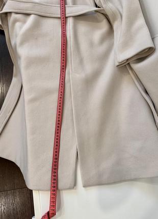 Шерстяное пальто zara, размер s5 фото