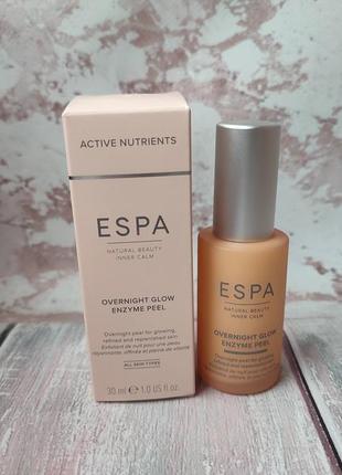 Энзимный пилинг для лица espa overnight glow enzyme peel1 фото