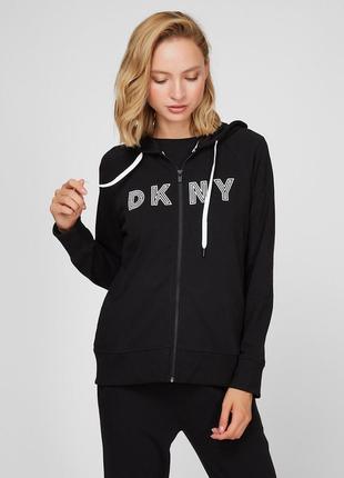 Комфортный зип худи от dkny