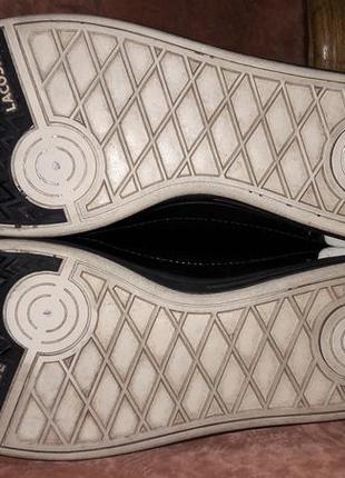 Lacoste - шкіряні кросівки-кеди5 фото