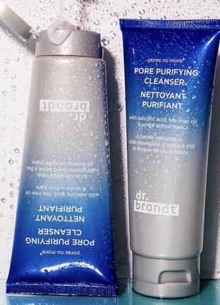 Очищающее средство для лица dr. brandt skincare pores no more pore purifying cleanser6 фото