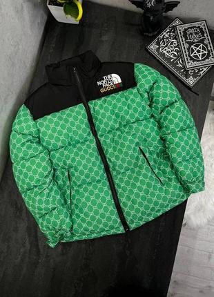 Стильна трендова чоловіча зимова куртка в стилі тнф tnf the north face преміум пуховик якісний теплий