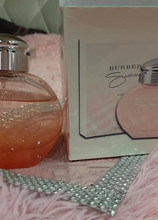 Хит! суперовый легкий парфюм burberry summer (лиц.) 100ml новый