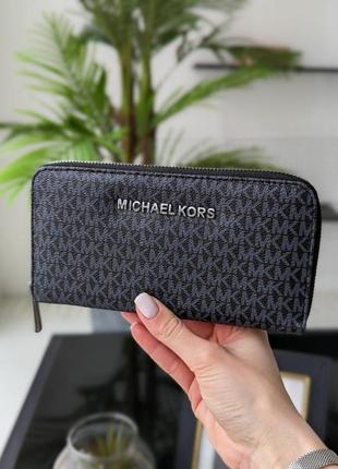 Жіночий гаманець michael kors, майкл корс lux якість синій