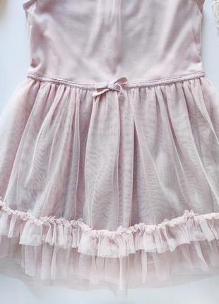 Нарядное детское платье фатин артикул: 177954 фото