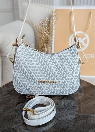 Сумка клатч michael kors майкл корс біла