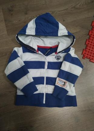 Крута кофта толстовка худі з капюшоном р. 92-98, на 1,5-3 роки, тм mini stars