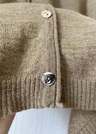 Роскошный эксклюзивный yakmy редкий дизайнерский французский кардиган джемпер кофта шерсть которая9 фото