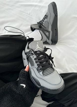 Nike air jordan retro 4 x cactus jack grey black 2999 137159995