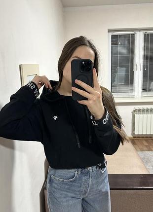 Качественная черная худи