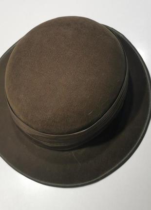 Красивая женская шляпа, поля держатся крепко6 фото